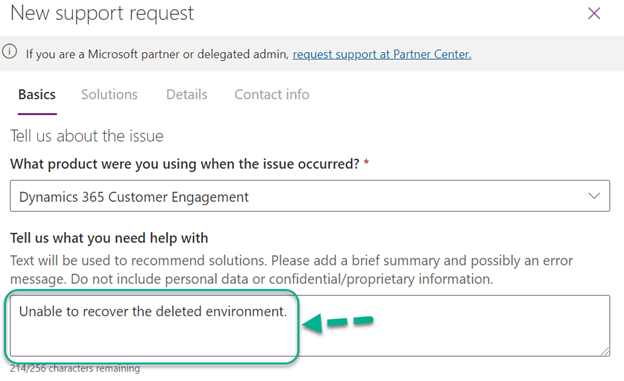 How To Create A Product Support Ticket In Dynamics 365 Online
